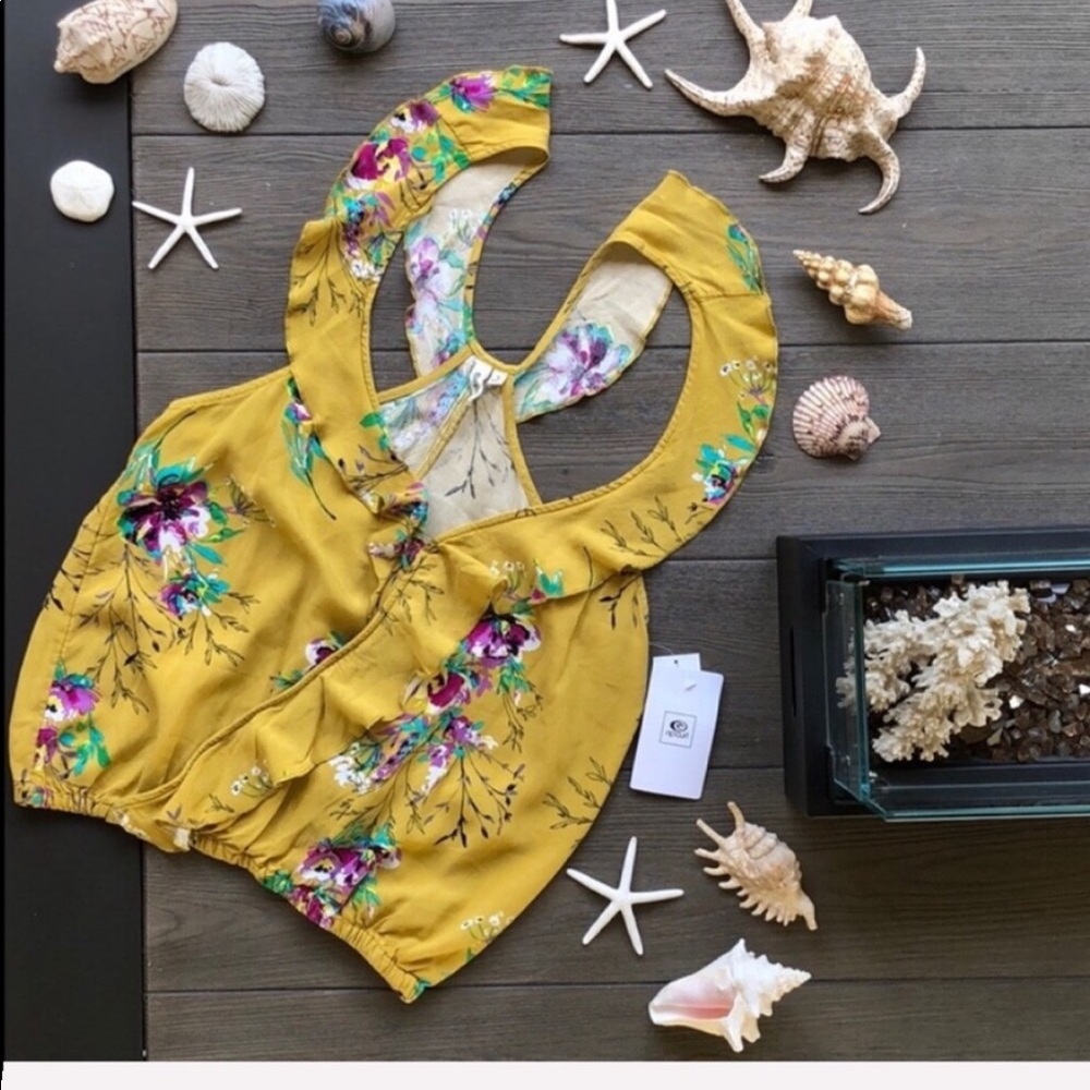 🌴🌼RIP CURL- CUTE TOP🌼🌴 - Picture 2 of 8